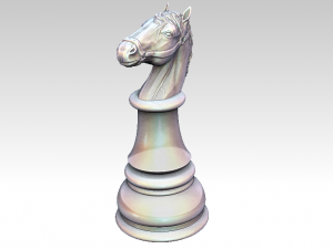for 3D printers and CNC machines chess 3D 模型