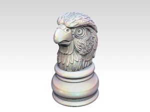 for 3D printers and CNC machines chess 3D Model