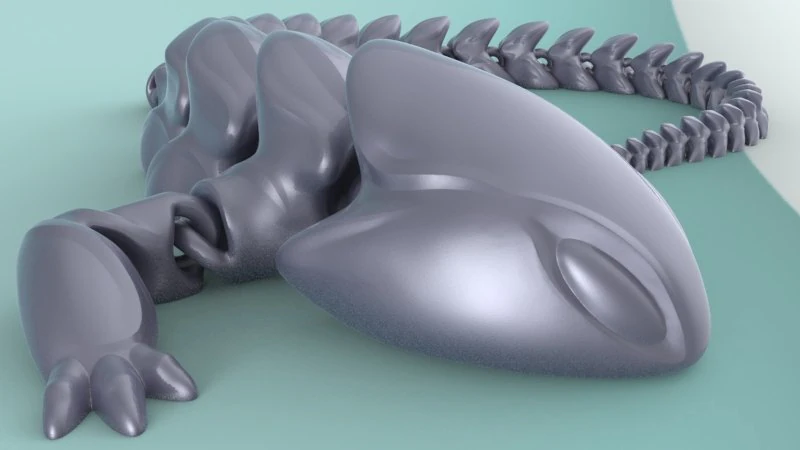 For 3D printer Dragon 3D Model .c4d .max .obj .3ds .fbx .stl .blend