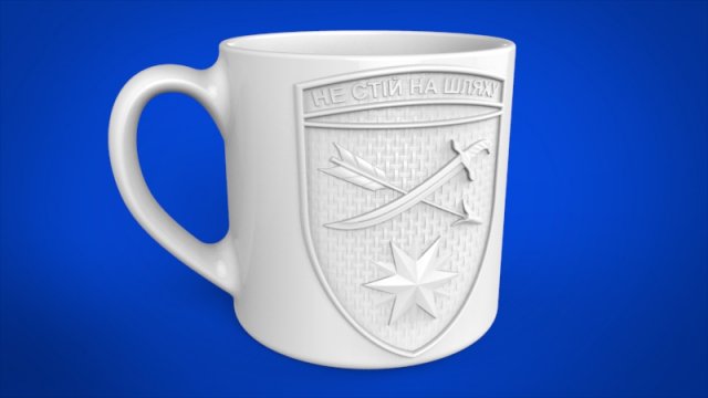 3D MODEL FOR A 3D PRINTER MUG 3D मॉडल .c4d .max .obj .3ds .fbx .stl .blend 