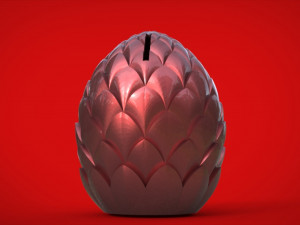 for 3D printers piggy bank 3D Model
