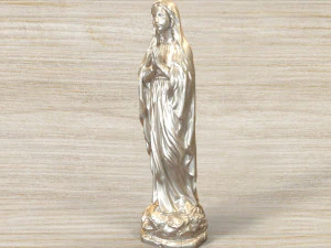 for CNC and 3D printer MARYVIRGINSTATUE 3D Model