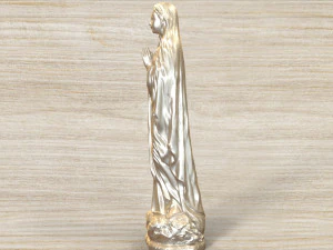 for CNC and 3D printer MARYVIRGINSTATUE 3D Model