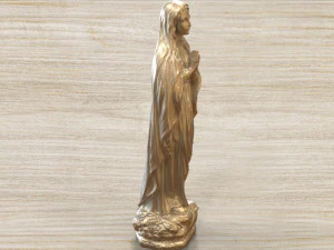 for CNC and 3D printer MARYVIRGINSTATUE 3D Model