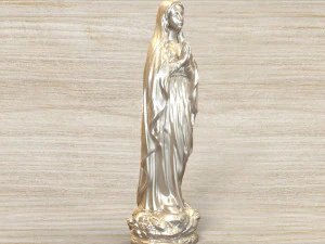 for CNC and 3D printer MARYVIRGINSTATUE 3D Model