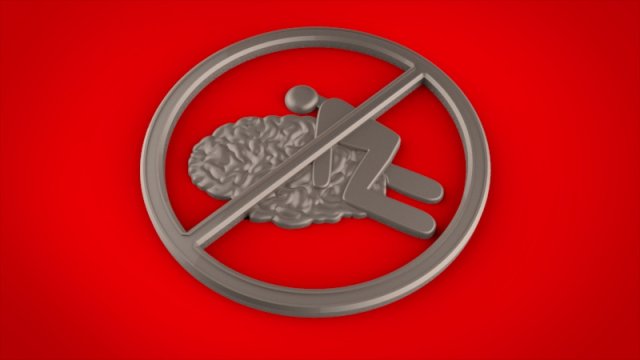 3D MODEL FOR A 3D PRINTER SIGN DONT RAPE MY BRAIN 3D 模型 .c4d .max .obj .3ds .fbx .stl .blend 