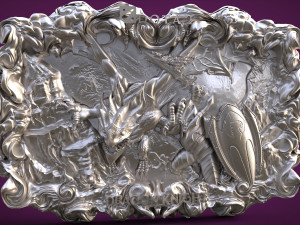 DOTA 2 3D MODEL FOR 3D PRINTERS AND CNC MACHINES 3D Model