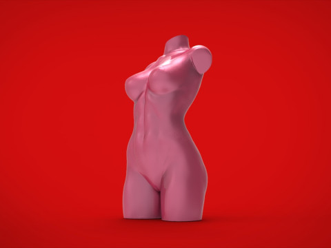3D MODEL FOR A 3D PRINTER VASE 3D मॉडल