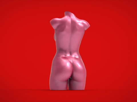 3D MODEL FOR A 3D PRINTER VASE 3D मॉडल