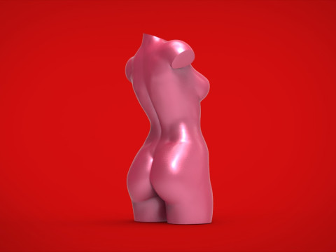 3D MODEL FOR A 3D PRINTER VASE 3D मॉडल