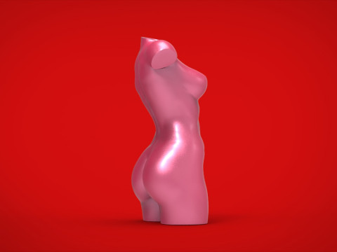 3D MODEL FOR A 3D PRINTER VASE 3D मॉडल