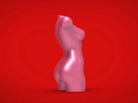 3D MODEL FOR A 3D PRINTER VASE 3D Model