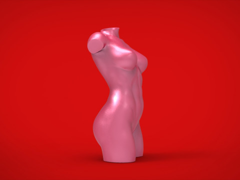 3D MODEL FOR A 3D PRINTER VASE 3D मॉडल