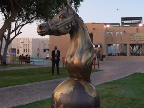 3D MODEL FOR 3D PRINTER Arabian Horses Katara 3D 모델