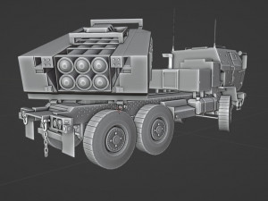 M142 Himars 3Dモデル