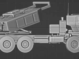 M142 Himars 3D Model