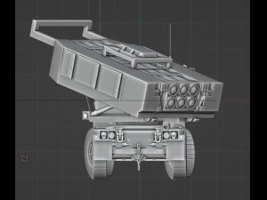 M142 Himars 3Dモデル