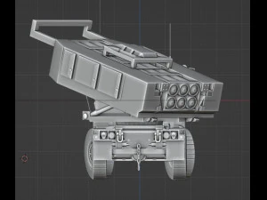 M142 Himars 3D Model