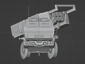 M142 Himars 3D Model
