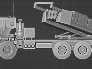 M142 Himars 3Dモデル