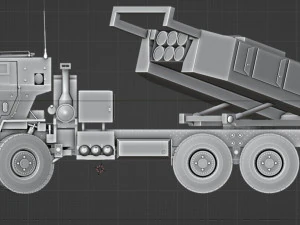 M142 Himars 3D Model