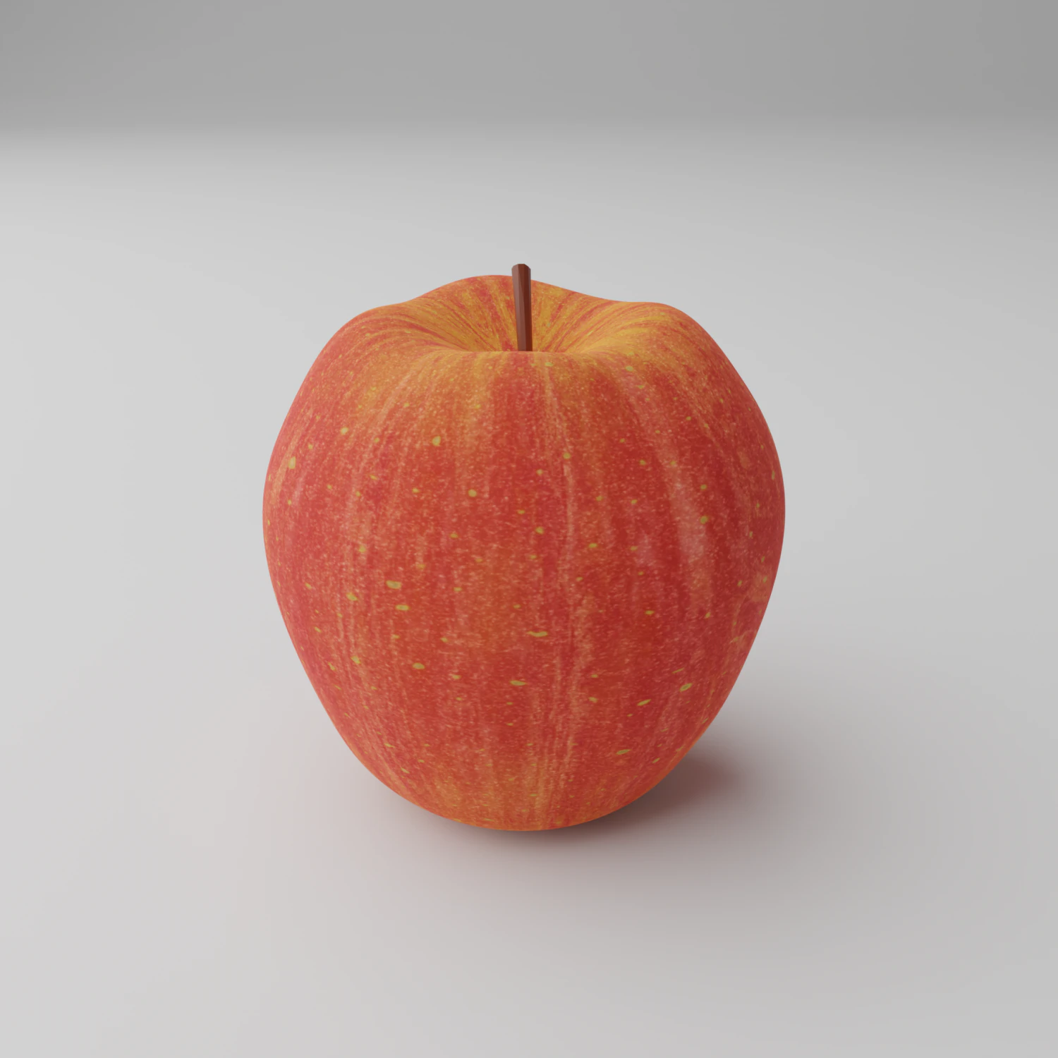 Apfel 3D Modell .c4d .max .obj .3ds .fbx .stl .blend 