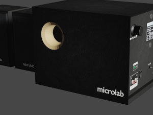 Microlab kalonka 3D-Modell