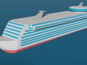 Ships Pack Lowpoly 3D Model