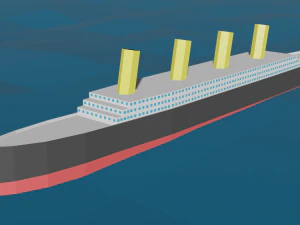 Ships Pack Lowpoly 3D Model