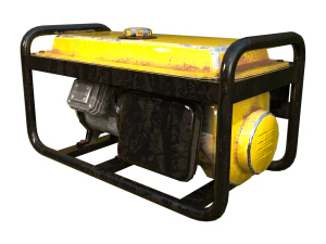 Generator Max 2000 GameDev 3D Model