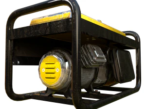 Generator Max 2000 GameDev 3D Model