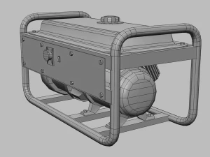 Generator Max 2000 GameDev 3D Model
