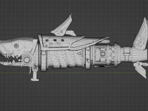 Fishbones 3D Model
