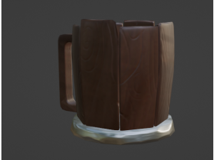 Wood Cut Modelo 3D