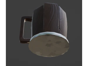 Wood Cut 3D Model