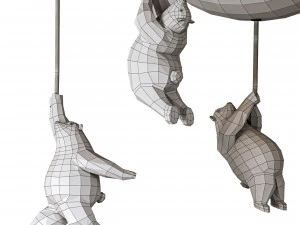 Lamp Wasty 3D Model