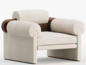Armchair Elliot 3Dモデル