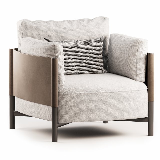 Armchair Syren Modèle 3D .c4d .max .obj .3ds .fbx .stl .blend 