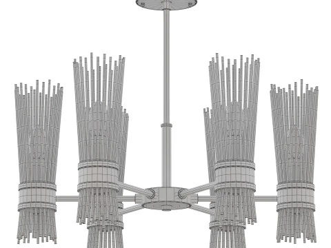 Chandelier GISKEN CH 3D Model