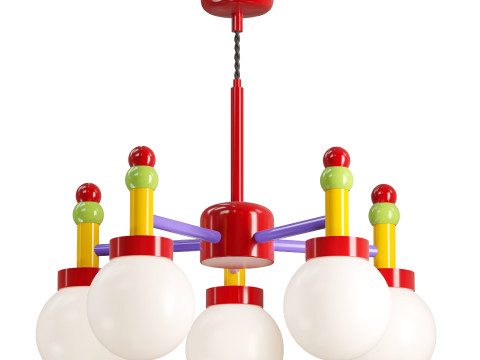 Pendant lamp LUFTSKIP 3Dモデル