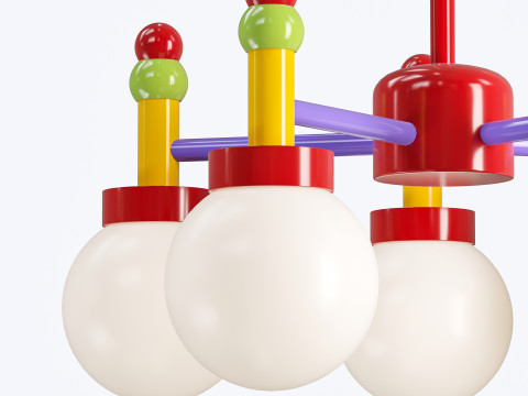 Pendant lamp LUFTSKIP 3D 모델