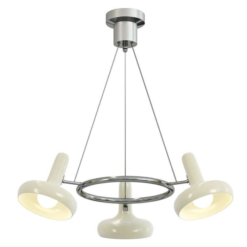 LUSTRE LED BAUHAUS BLANC Model 3D .c4d .max .obj .3ds .fbx .stl .blend 
