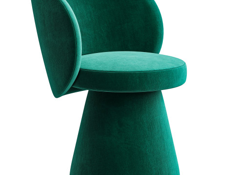 ROUND chair Modèle 3D