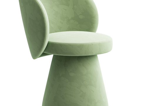 ROUND chair Modèle 3D