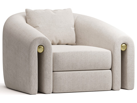 Davis Armchair Modelo 3D