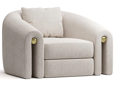 Davis Armchair 3D Model