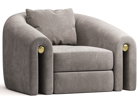 Davis Armchair Modelo 3D