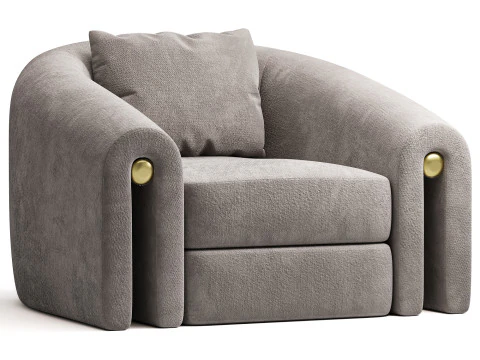 Davis Armchair 3D Model