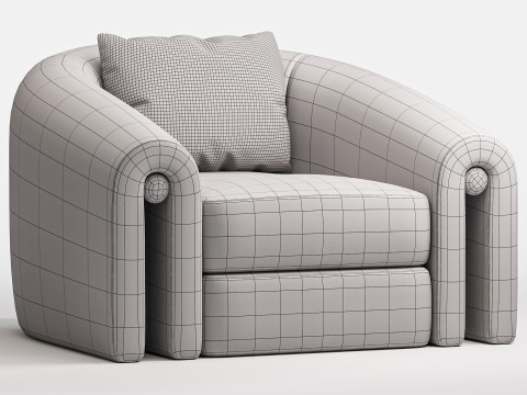 Davis Armchair Modelo 3D