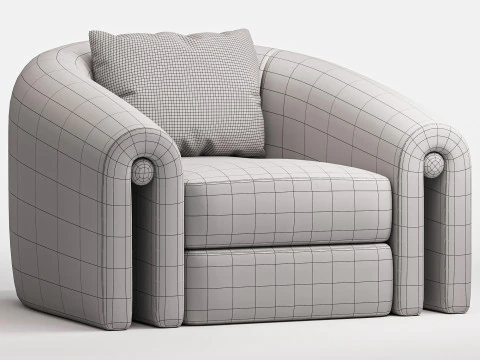 Davis Armchair 3D Model